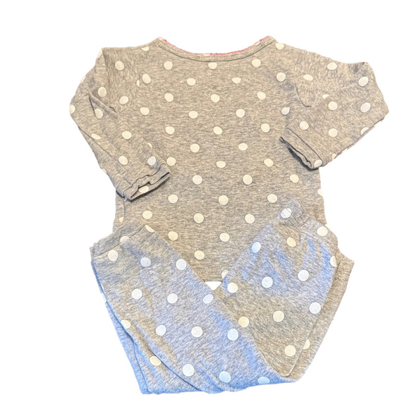 **Bundle** Bonnie Baby Dalmatian Dress Caters Mommy's Night Owl PJ'S Size 12M - Picture 8 of 8